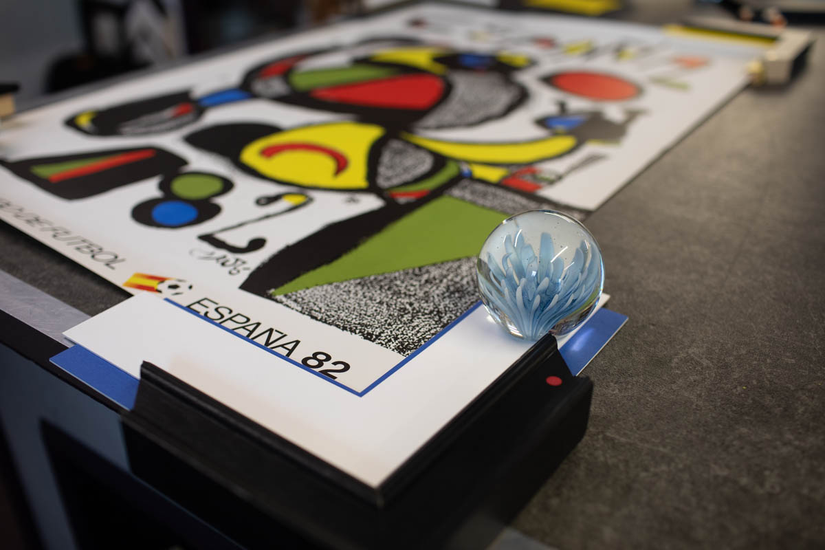 Mount board samples